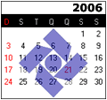 Ver o calendᲩo!